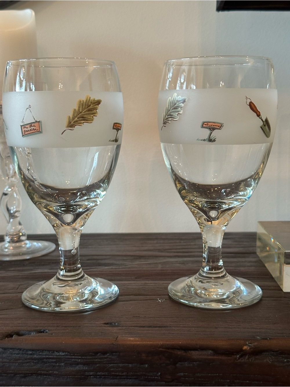 Water Goblets